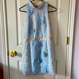 English Factory blue lace dress!